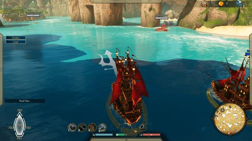 Naval combat in Maelstrom